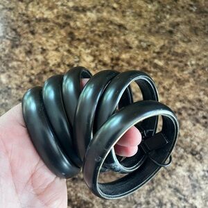 Restoration Hardware Oil Rubbed Bronze Curtain Loop Rings -14